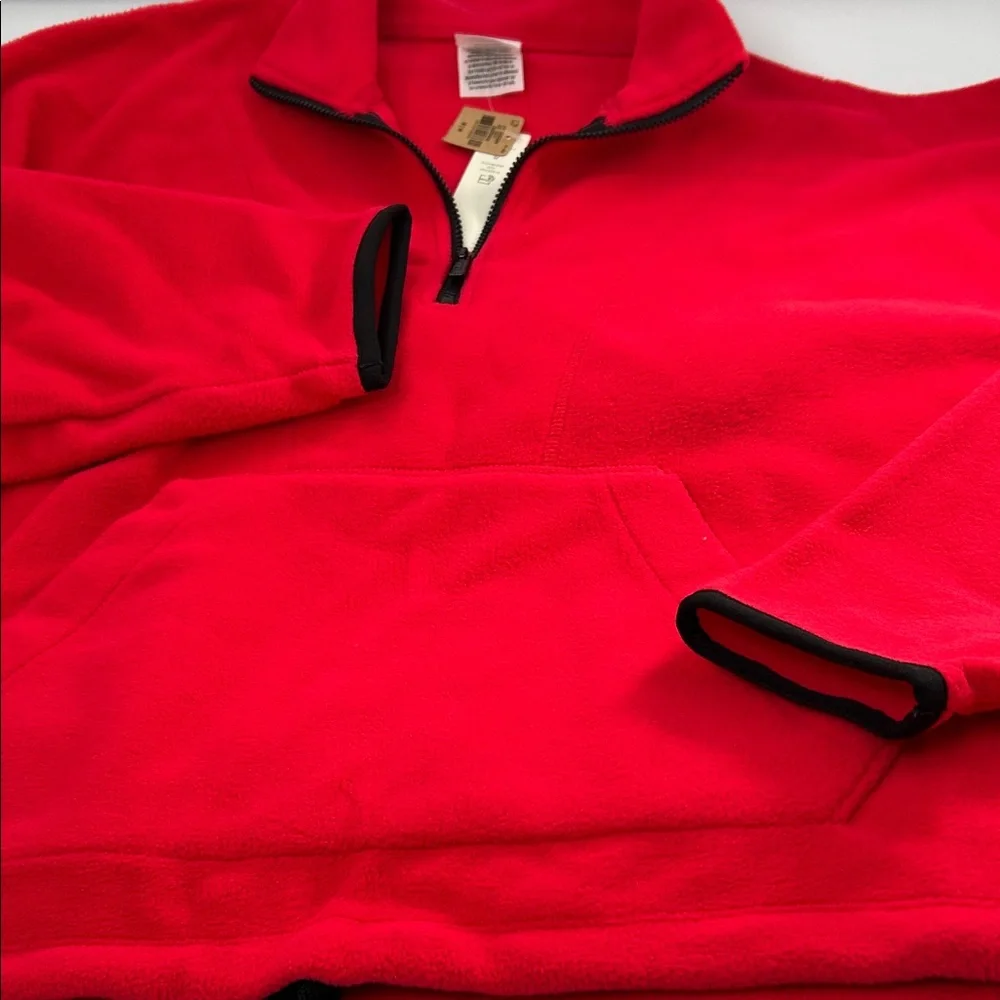 PINK Victoria's Secret Women's Bright Red Bomber Jacket